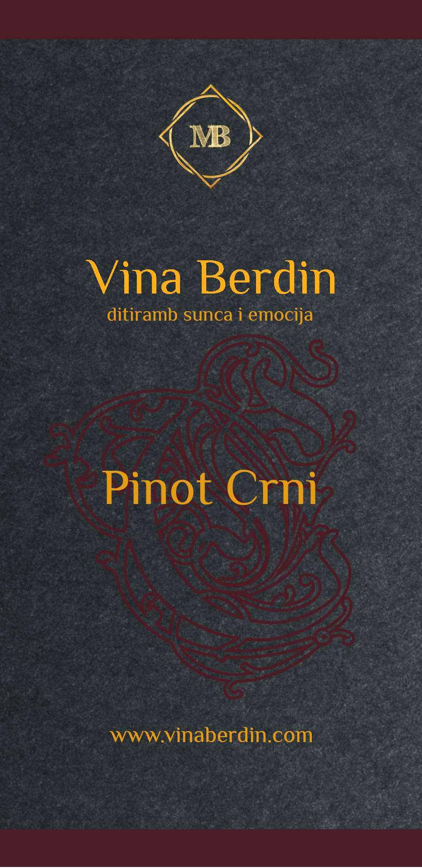 Pinot Crni Vina Berdin